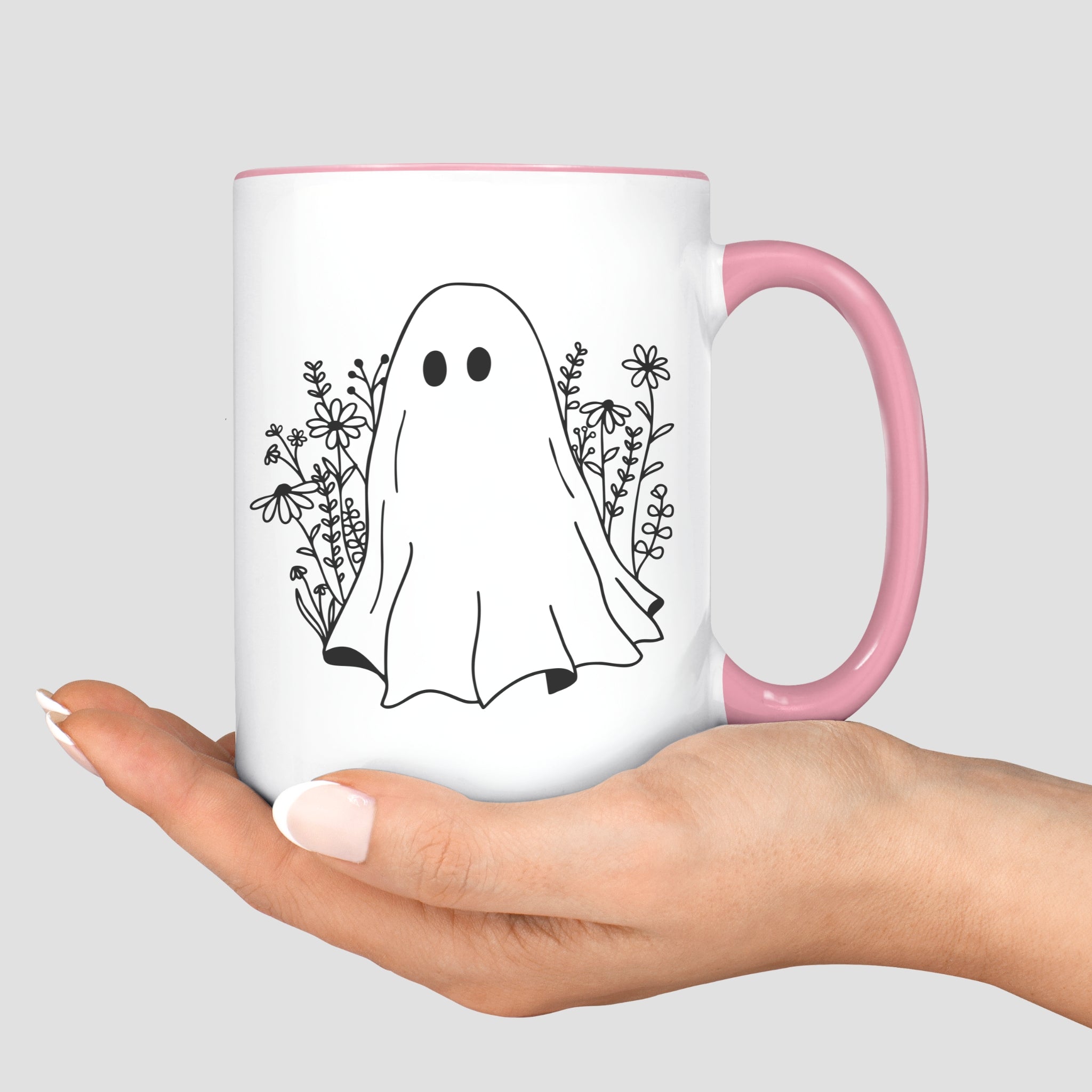 Wildflower Ghost Mug