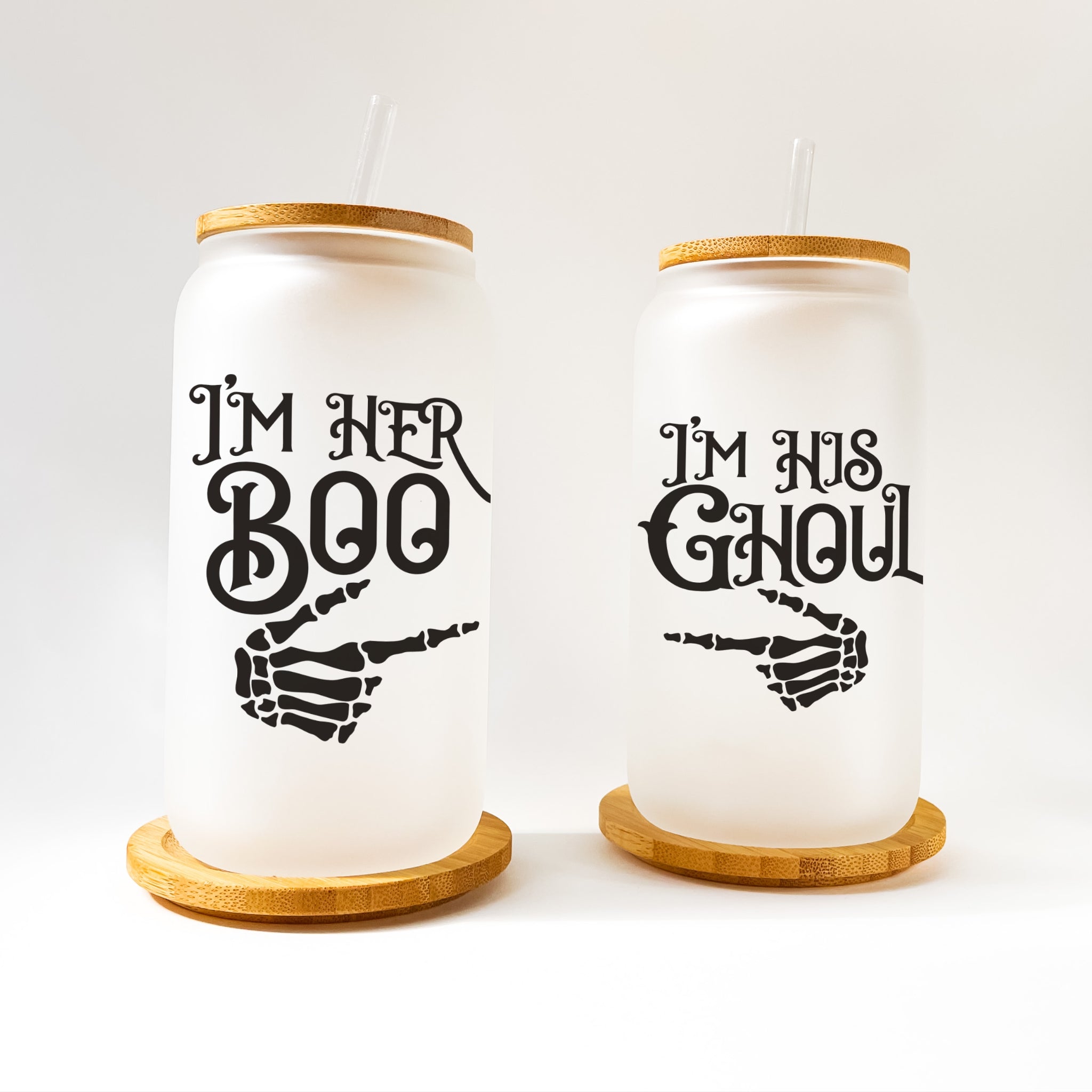 Couples Halloween Cups