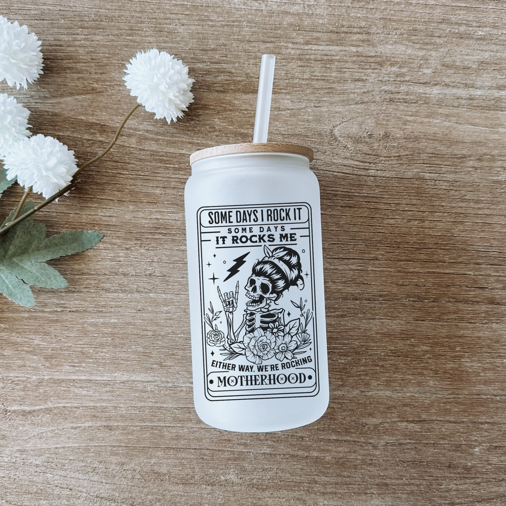 Rocking Motherhood Glass